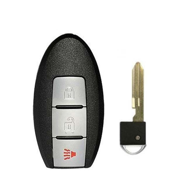 2014-2018 Nissan Rogue / 3-Button Smart Key / PN: 285E3-4CB1A / S180144105 /  KR5S180144106 (AFTERMARKET)