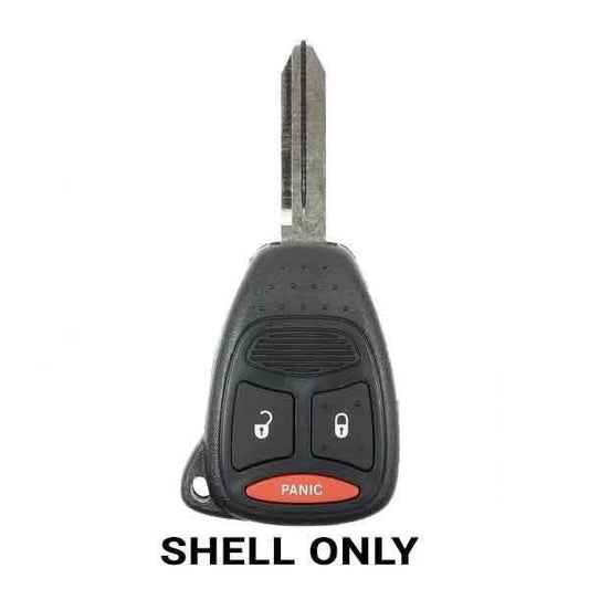 2004-2011 Chrysler / Dodge / Jeep  / 3-Button Smart Key SHELL for KOBDT04A (AFTERMARKET)