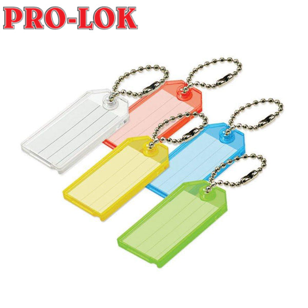 Pro-Lok - Key Tag w/Chain (100 Pack) - UHS Hardware