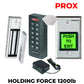 Seco-Larm - Single Door Maglock - 1200-lb Holding Force w/ PROX Keypad & Single Gang Wall Plate w/ 12VDC Plug-in Transformer - UHS Hardware