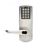 PowerPlex - P2031B - Electronic Self Powered Pushbutton Lever Lock - SFIC - 2¾" Backset - Satin Chrome - Grade 1 - UHS Hardware