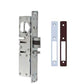 ILCO - 451 Deadlatch Mortise Lock - 1 1/8" Backset - RH - Flat Faceplates - Clear/Dark Bronze Faceplates - UHS Hardware