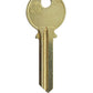 Y2 / 999A 6-Pin Yale Key Blank - Brass Finish (JMA-YA-17DE)